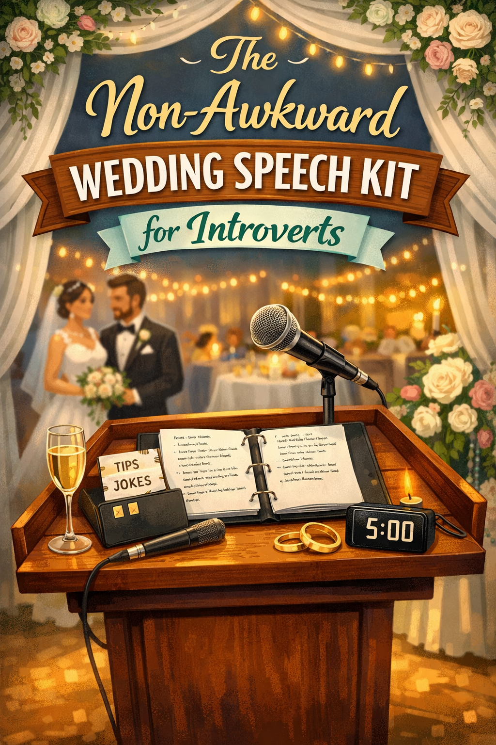 The Non-Awkward Wedding Speech Kit for Introverts | Write & Deliver a Speech You're Proud Of